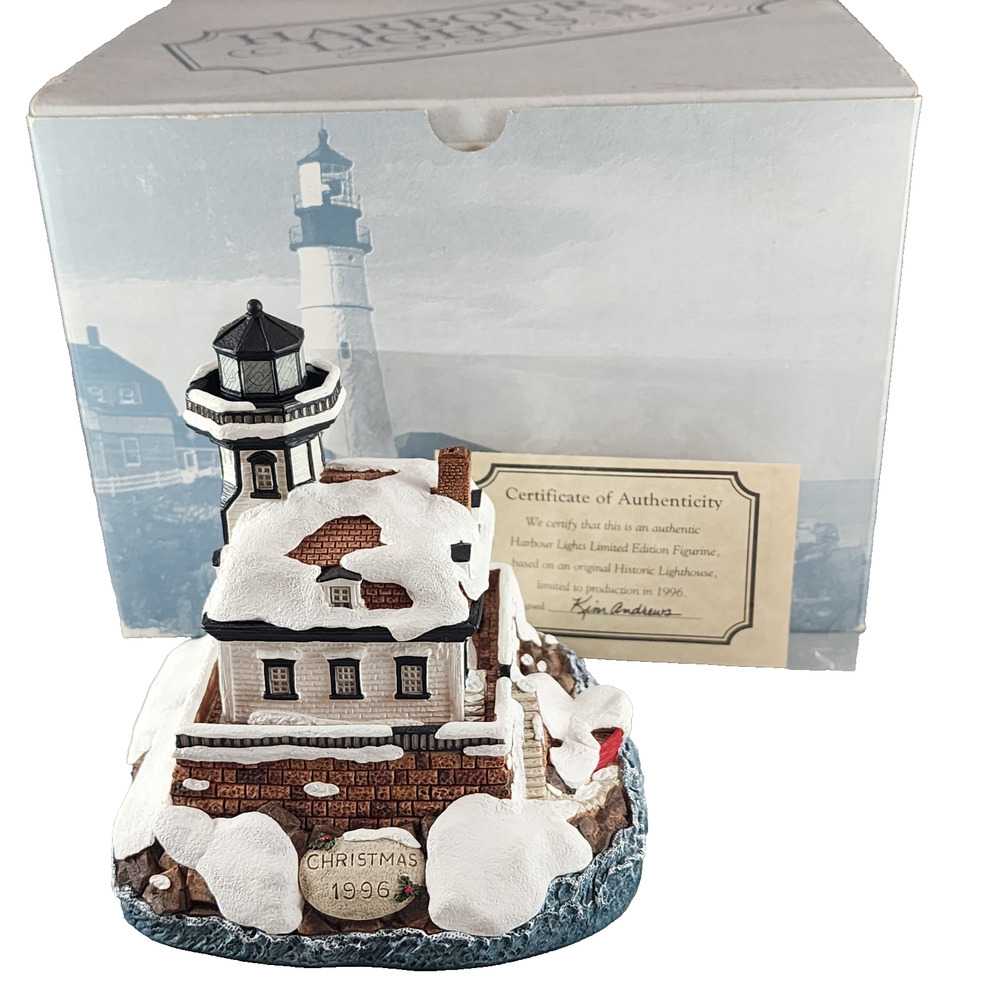 Harbour Lights Lighthouse Christmas 1996 Colchester Reef #701
